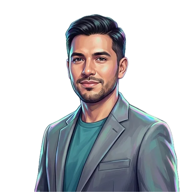 Jonah, an AI-generated portrait